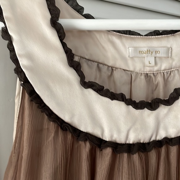 Matty M large Silk Blouse - Picture 3 of 6